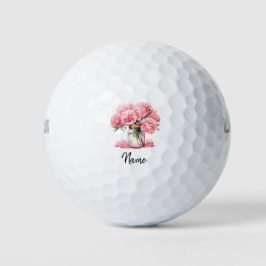 Anjer Bloem voor Golf Mom Moederdag Golfballen