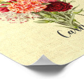   anjer Bouquet Poster (Hoek)