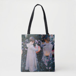 Anjer lelie lelie roos John Singer Sargent Kunst Draagtas