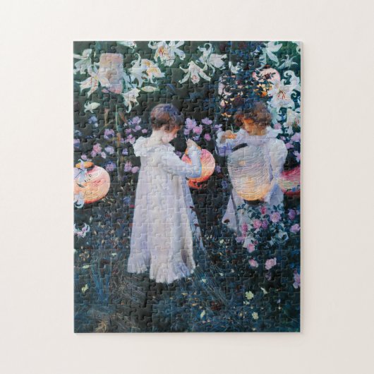 Anjer, Lelie, Lelie, Roos | John Singer Sargent Legpuzzel (Verticaal)