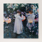 Anjer, Lelie, Lelie, Roos | John Singer Sargent Legpuzzel (Verticaal)