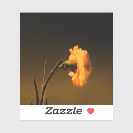  anjer schilderij sticker (Vel)