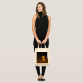 anjer schilderij tote bag (Voorkant (model))
