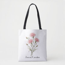 Anjerbloemen in januari