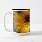 Anjers en geelgerbera tweekleurige koffiemok (Links)