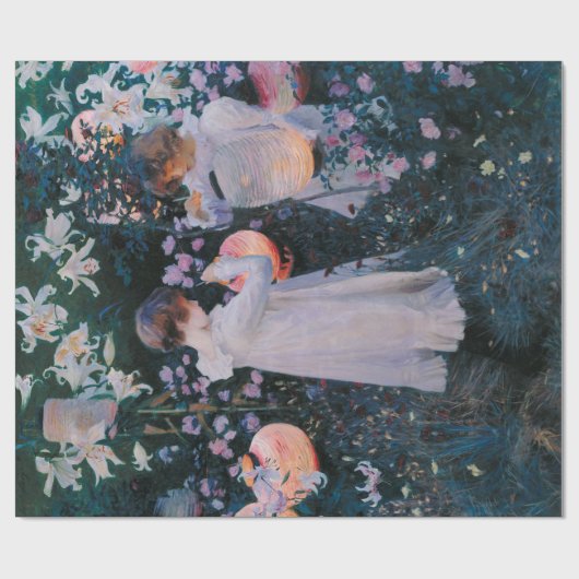 Anjers, Lily, Lily, Roos (John Singer Sargent) Cadeaupapier (Vlak)