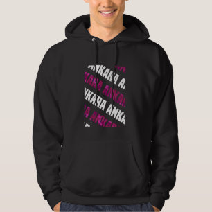 Ankara Camo Patroon Roze Camouflage Hoodie