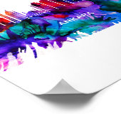 Ankara Skyline Poster (Hoek)