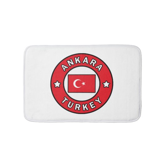 Ankara Turkey Badmat (Voorkant)