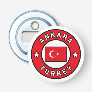 Ankara Turkey Button Flesopener