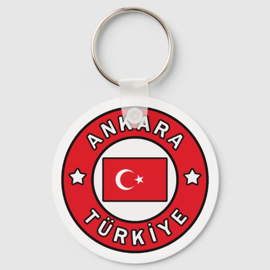 Ankara Türkiye Sleutelhanger (Voorkant)