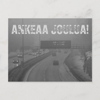 Ankeaa joulua joulukortti briefkaart