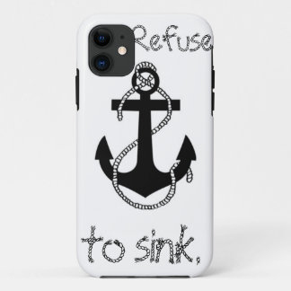 Anker Citaat iPhone 11 Hoesje