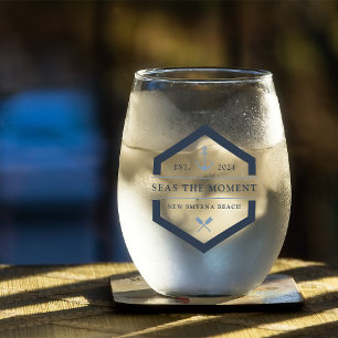 Anker en oor Naam vaartuig Wijnglas Zonder Voet