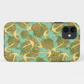 Anker en schalen in een stijlpatroon Case-Mate iPhone case (Achterkant (horizontaal))
