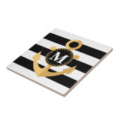 Anker en Stripes Tegeltje (Zijkant)