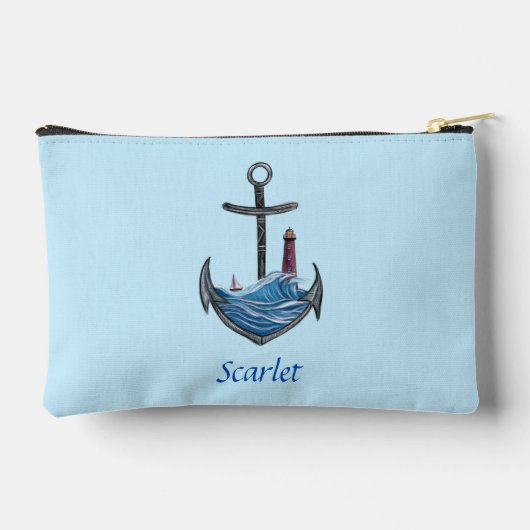  anker en vuurtoren (versie 3) etui (Achterkant)