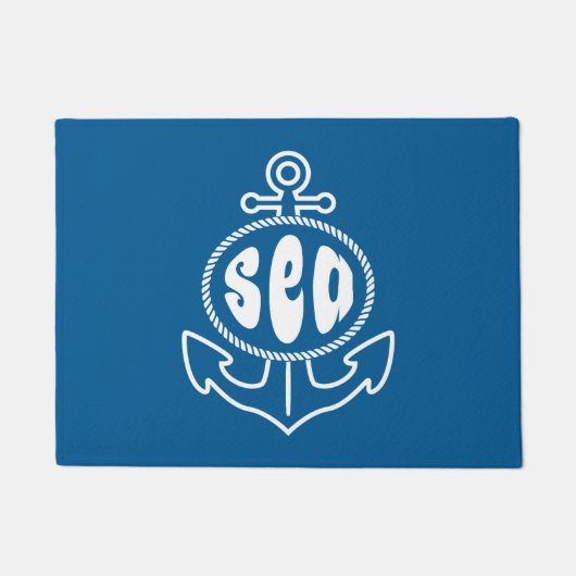 Anker en Zee Deurmat (Voorkant)