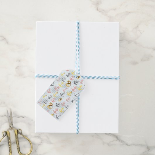 Anker Gift Label Cadeaulabel (Met Touw)