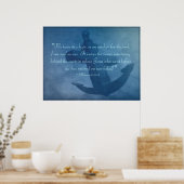 Anker in Amerikaanse scripts Poster (Keuken)