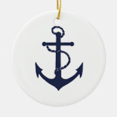 Anker Keramisch Ornament (Voorkant)