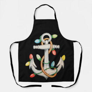 Anker Kerst Xmas Licht Zeil Cruise Boot Schort