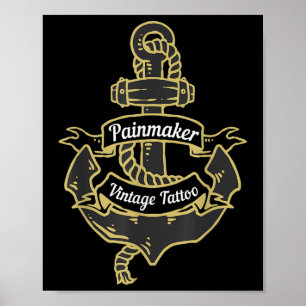 Anker kleding voor vrouwen Mannen Sailor Gifts Zee Poster