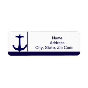 Anker Marine Adres Etiket