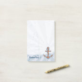 Anker met ketting post-it® notes (Op bureau)