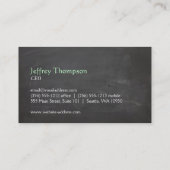 Anker (Mint) Visitekaartje (Achterkant)