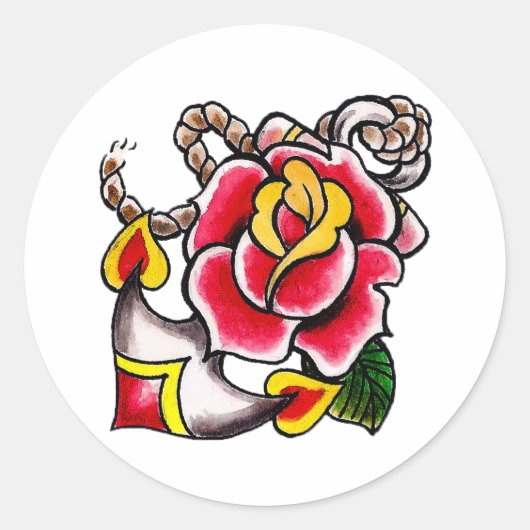 Anker-n-Roos Sticker (Voorkant)