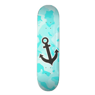 Anker op Celeste Camo; Camouflage Skateboard