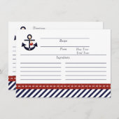 Anker Receptkaart (Voorkant / Achterkant)