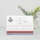 Anker Receptkaart (Staand voorkant)