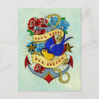 Anker, slik en Rozen