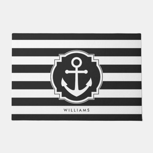 Anker & Stripes Deurmat (Voorkant)