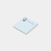 Anker - Van de tafel van aangepaste naam Post-it® Notes (Schuin)