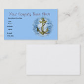 Anker, visitekaartje (Voorkant / Achterkant)