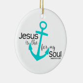 anker voor mijn ziel keramisch ornament (Rechts)