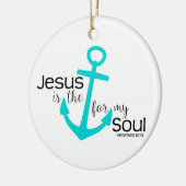 anker voor mijn ziel keramisch ornament (Links)