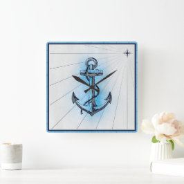  anker voor zeeschepen vierkante klok