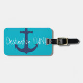 AnkerBagagelabel Bagagelabel (Voorkant horizontaal)