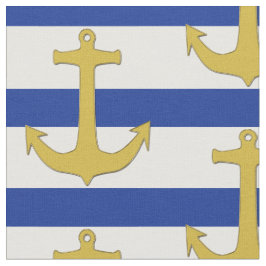 Ankergoud en -strepen + uw ideeën stof