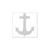 Ankergoud + uw achtergrond en ideeën 	rubberstempel (Afrduk)