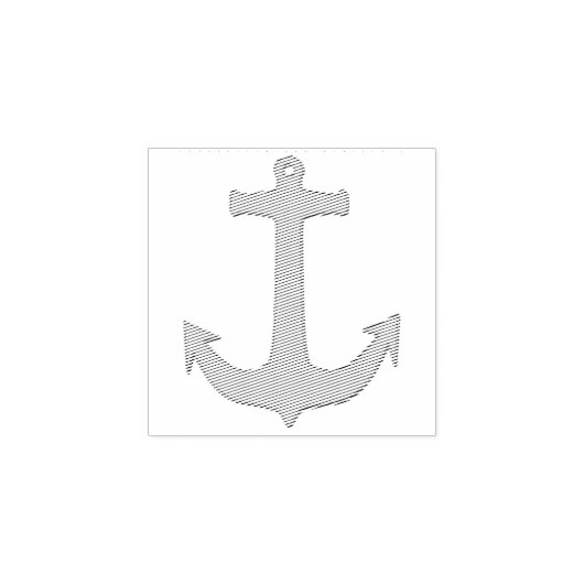 Ankergoud + uw achtergrond en ideeën 	rubberstempel (Afrduk)