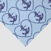 Ankerketting Hart tissuepapier (Detail)