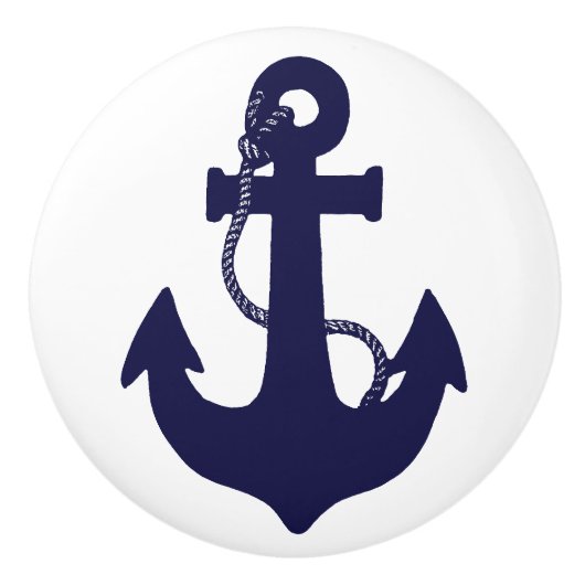 Ankerknop/lade trekken keramische knop (Voorkant)