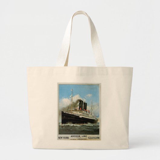 Ankerlijn Grote Tote Bag (Voorkant)