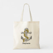 Ankerontwerp Tote Bag (Achterkant)