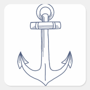 Ankeroverzicht Vierkante Sticker